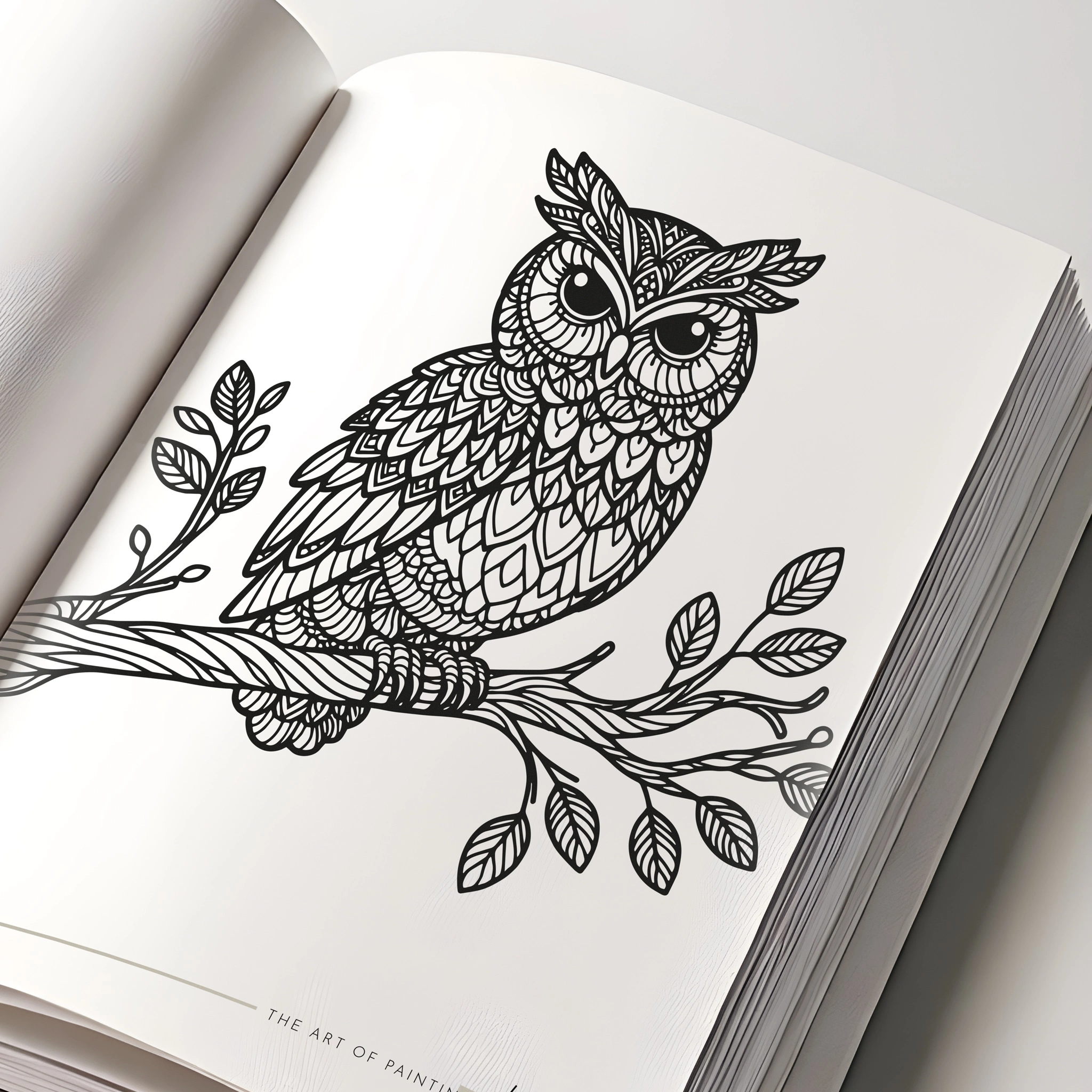 Lovebooks Closeup Owl